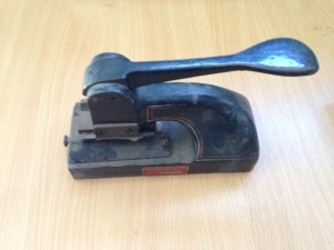 A perforator with Hammersmith and Fulham details 